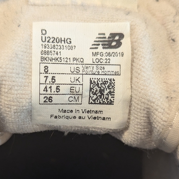 New Balance u220HG - Picture 8 of 8